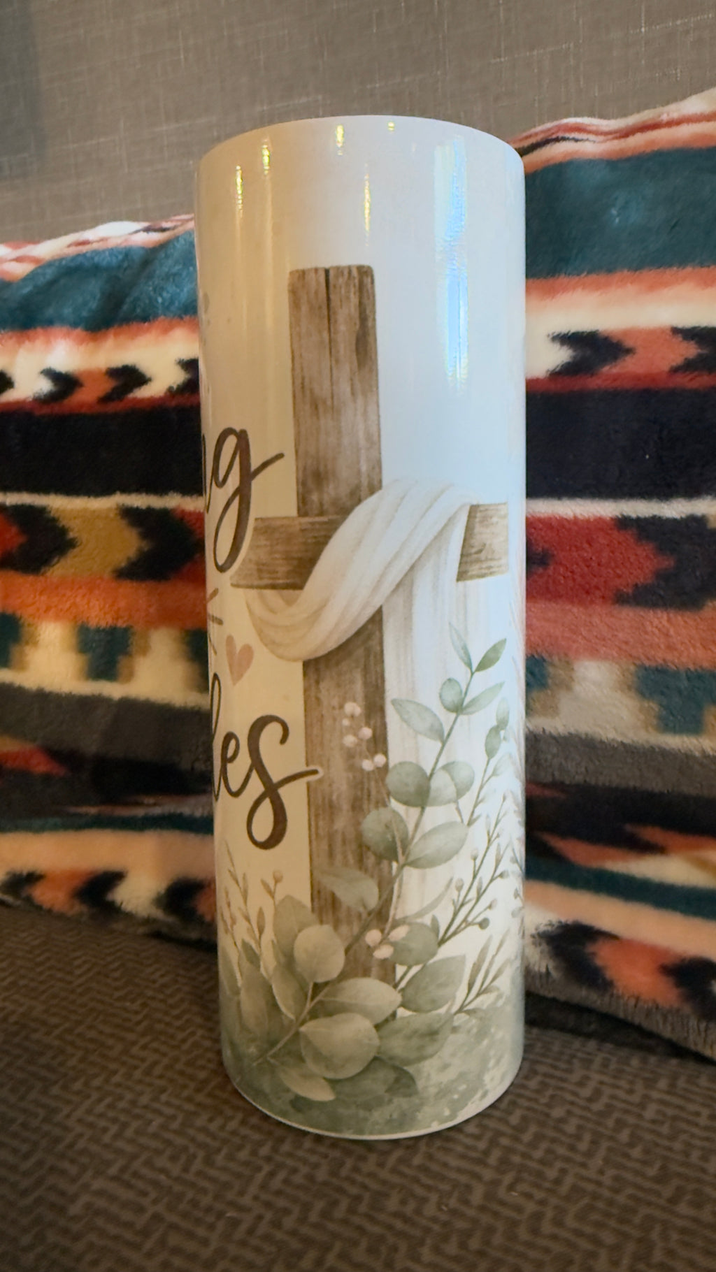 Raising Tiny Disciples 20 oz Skinny Tumbler – Faith-Based Christian Sublimation Cup