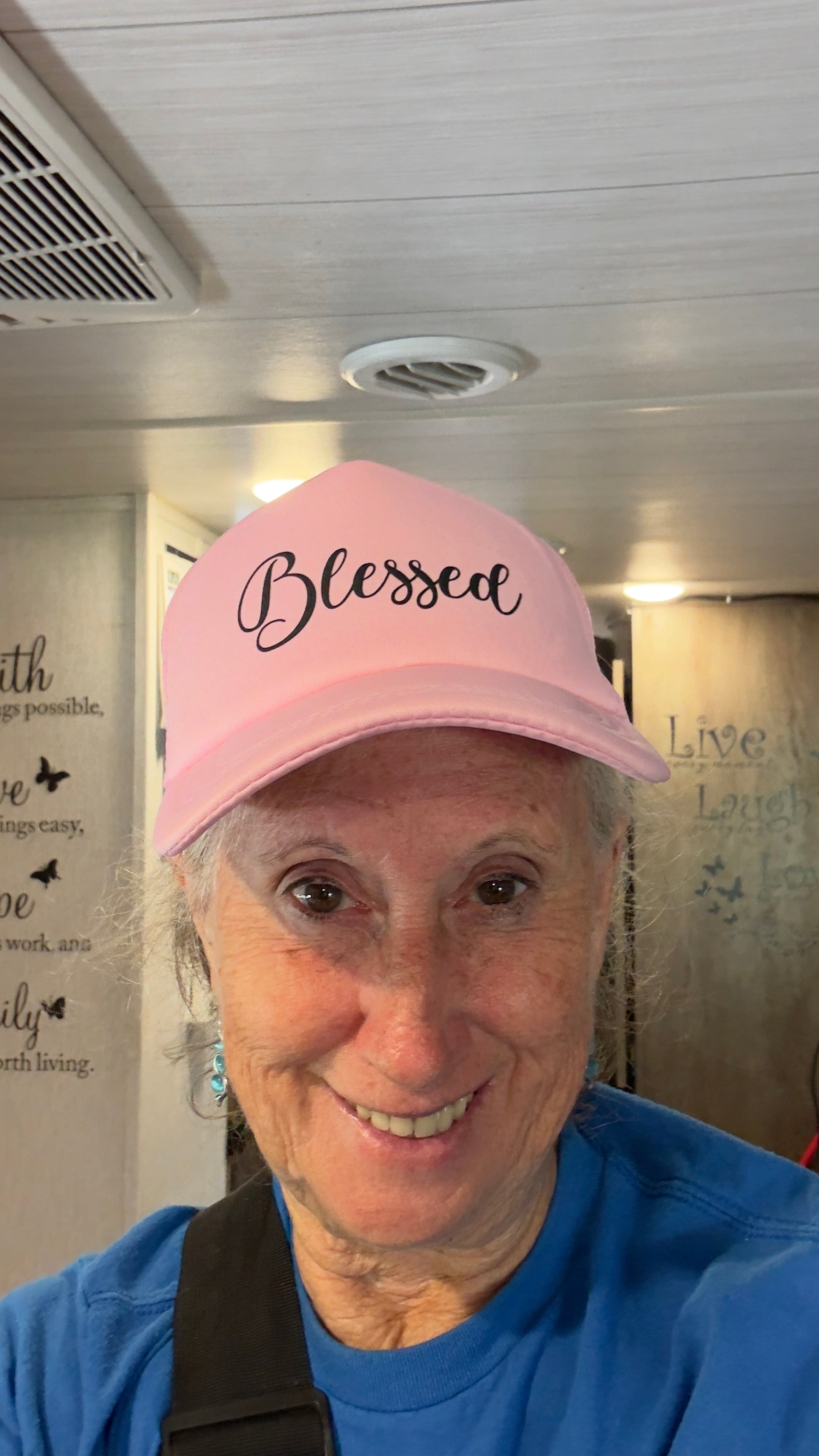 BLESSED CUSTOM TRUCKER CAP