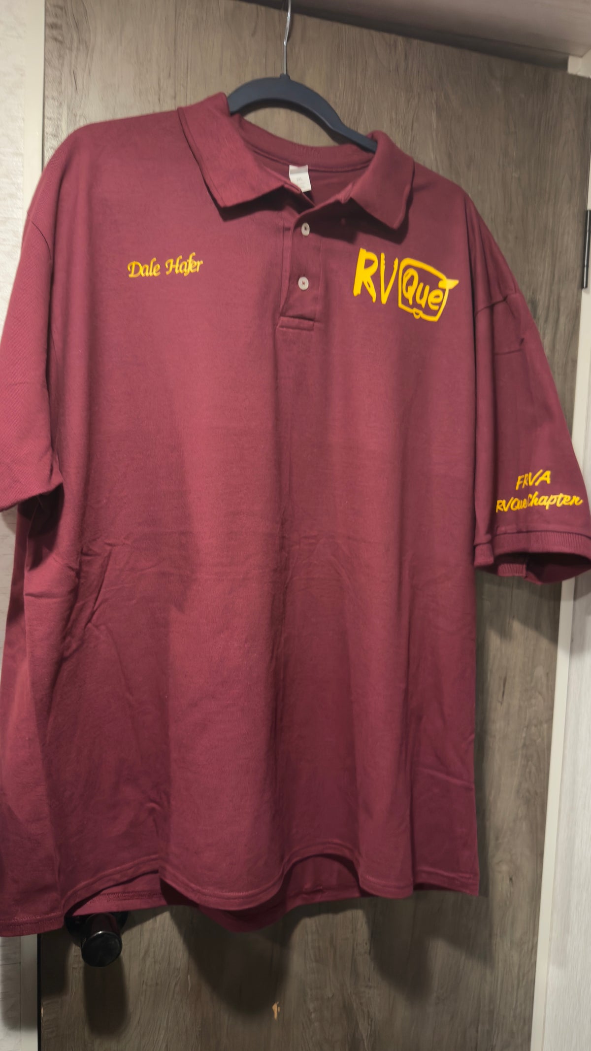 Custom RV Que Polo Shirts