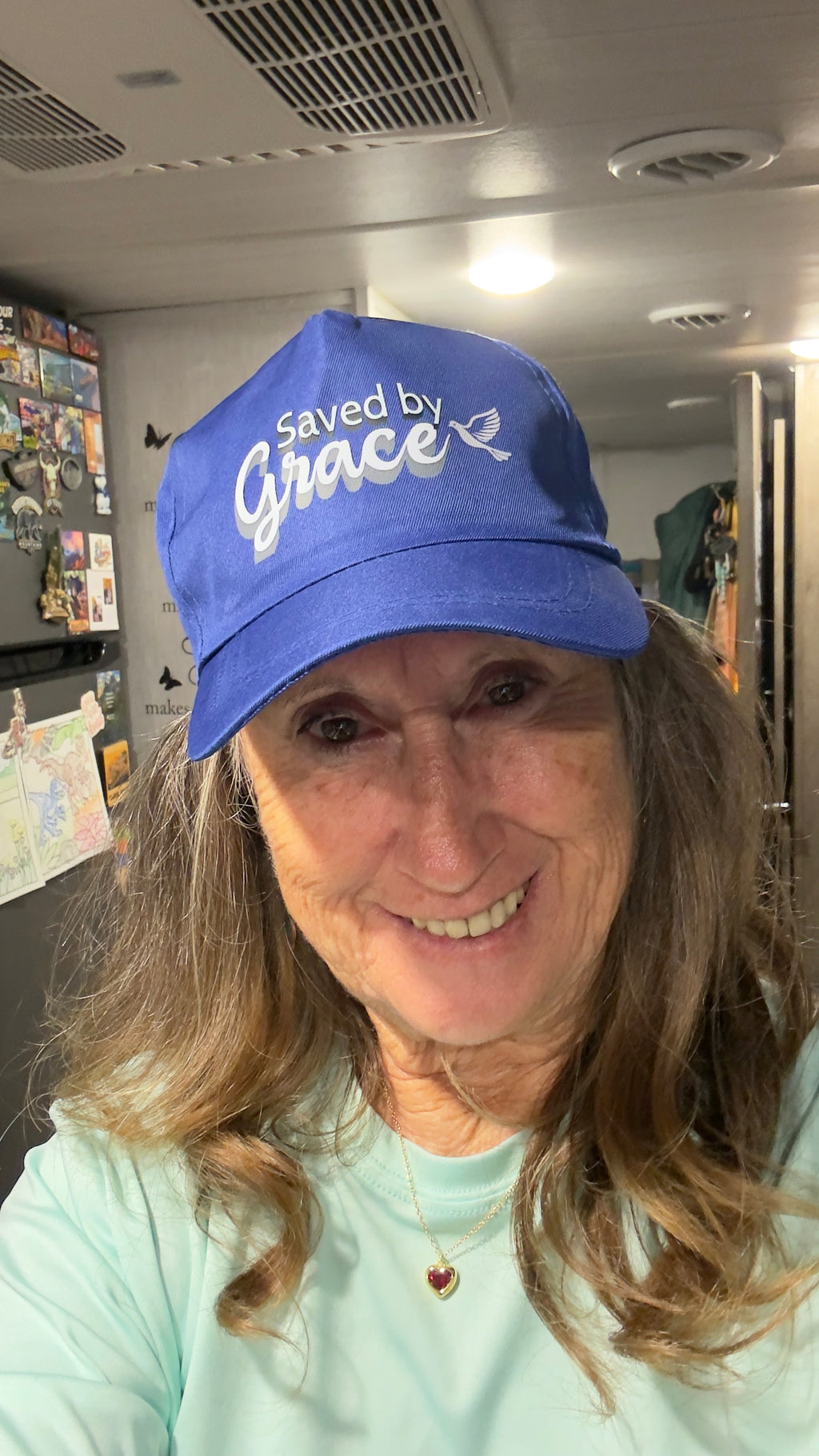 Saved By Grace Baseball Cap