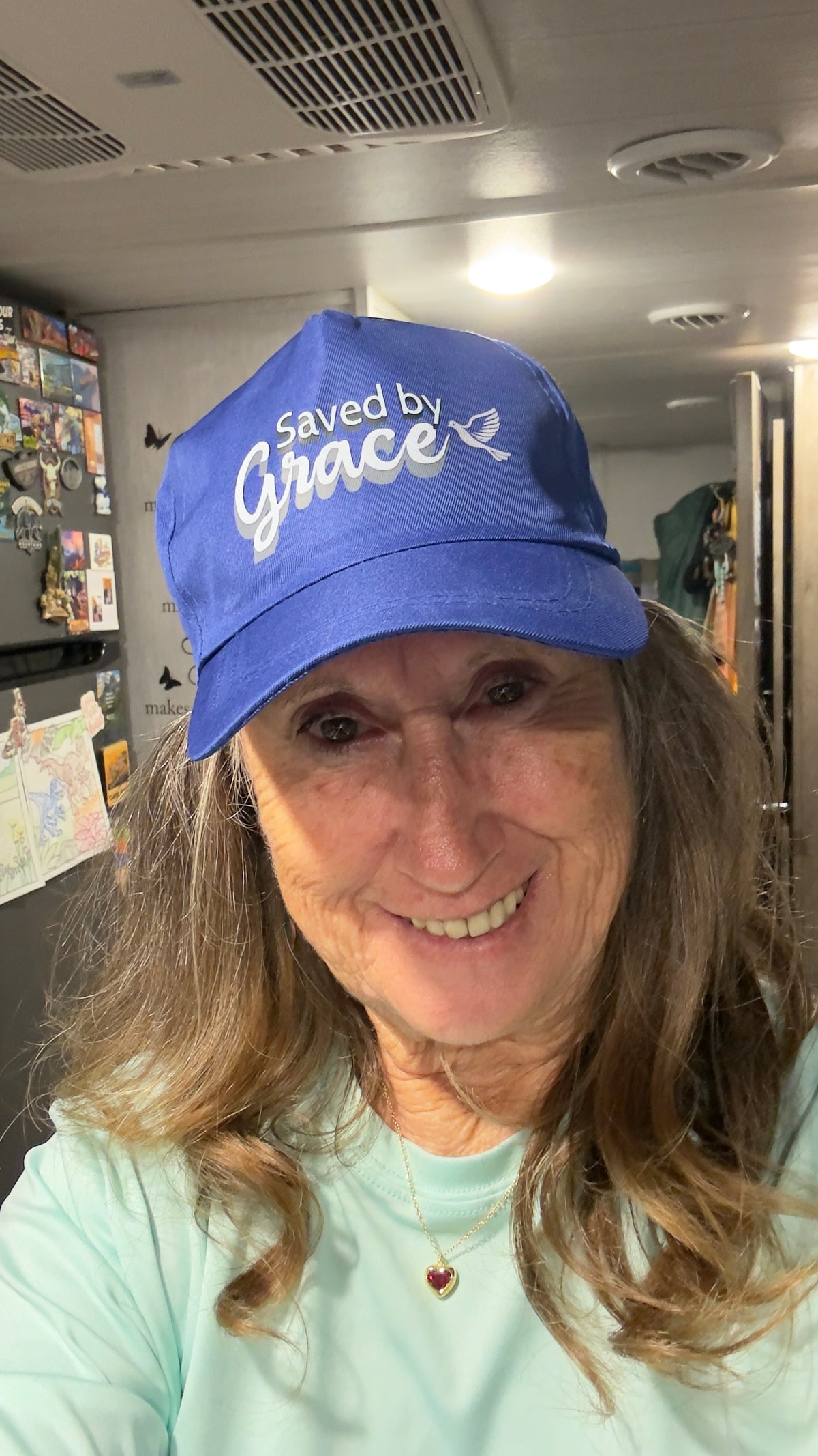 Saved By Grace Baseball Cap