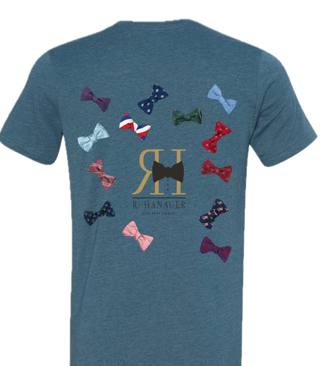 Custom logo tshirt design for R Hanauer Bowties