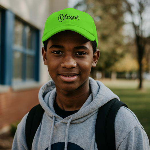 BLESSED CUSTOM TRUCKER CAP