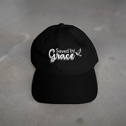 SAVED BY GRACE BASEBALL CAP