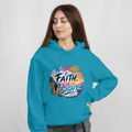 Faith Based Custom Hoodie Teal