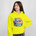 Faith Based Custom Hoodie Yellow